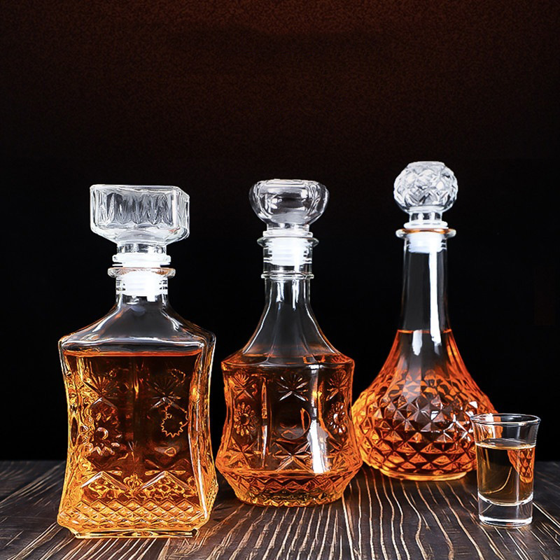 Luxury 500ML/1000ML Glass Liqu – Decanter Globe Set Bewertung und Preis