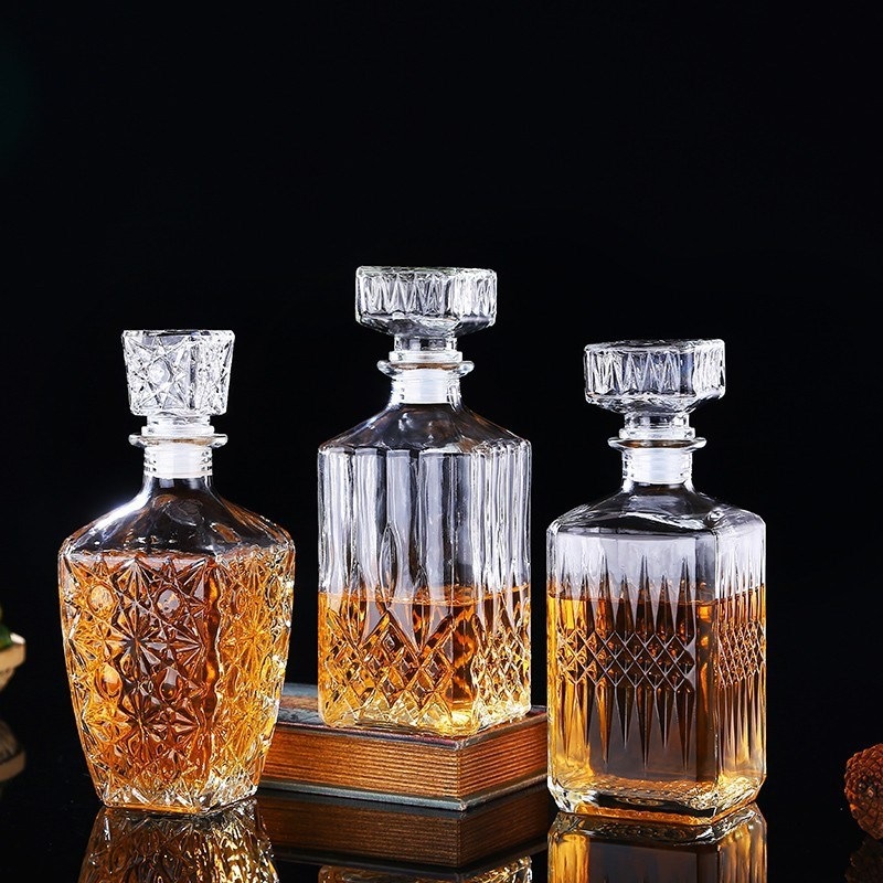 Luxury 500ML/1000ML Glass Liqu – Decanter Globe Set Bewertung und Preis