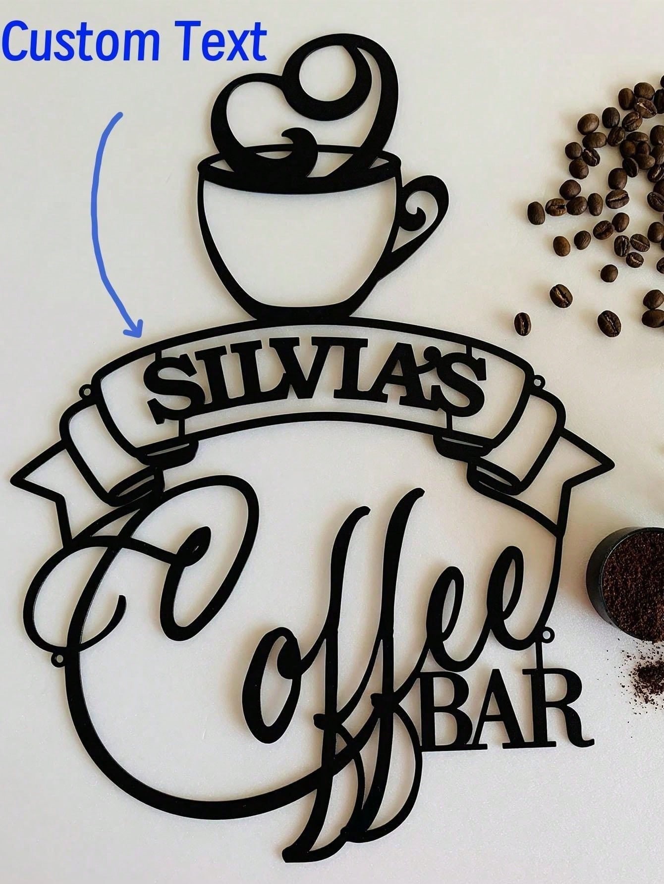 Metal Bar Sign Custom Name Cof – Home Bar And Coffee Bewertung und Preis