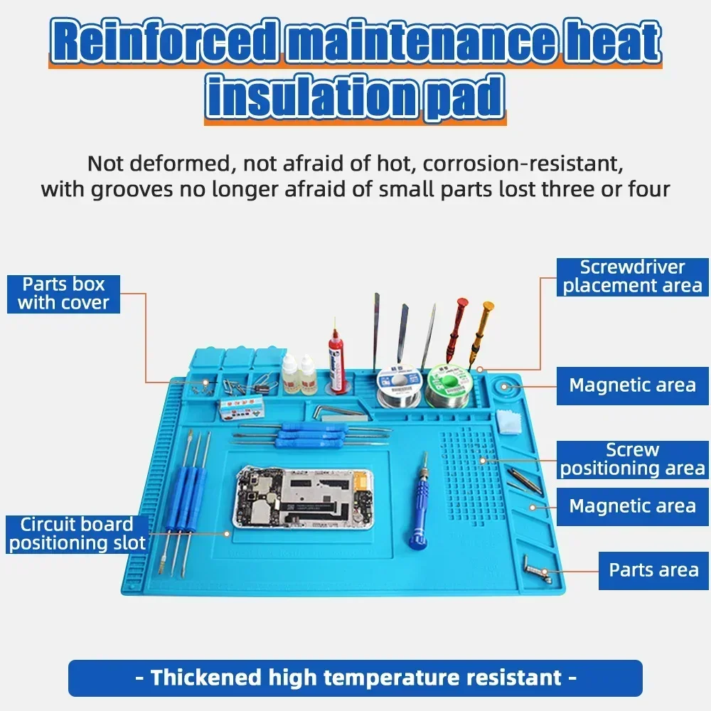 Heat Insulation Magnetic Silic – Bar Mat Rubber Bewertung und Preis