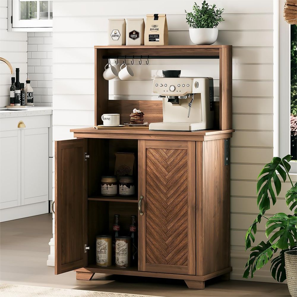 Coffee Bar Cabinet with Storag – Home Bar And Cabinet Bewertung und Preis
