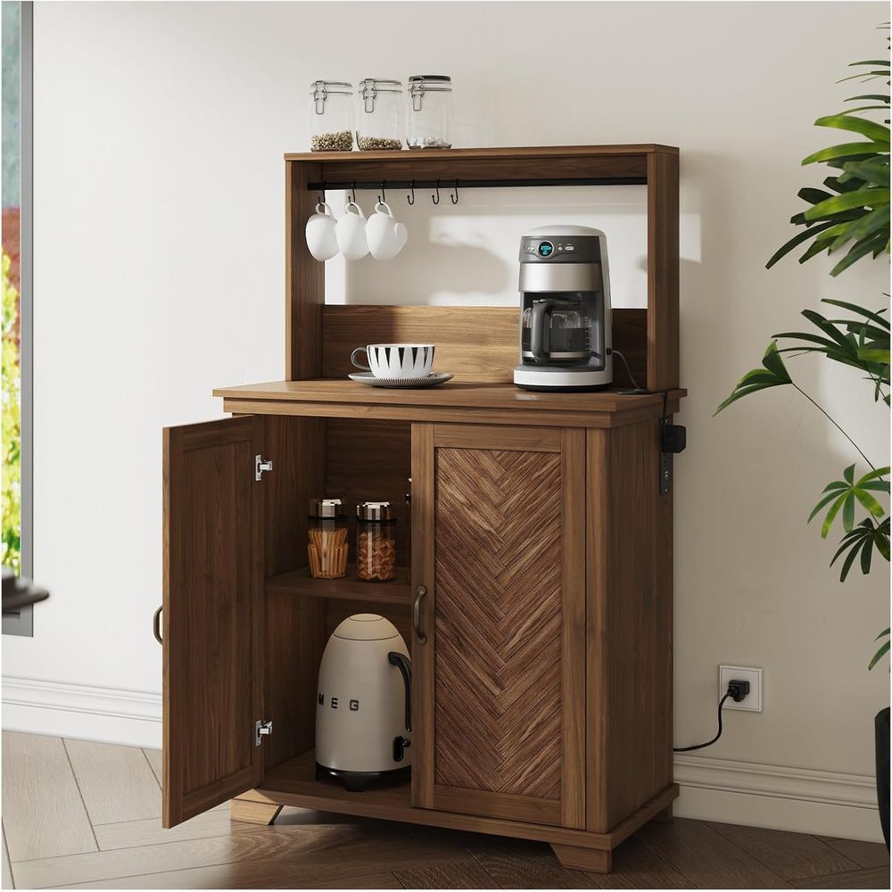 Coffee Bar Cabinet with Storag – Home Bar And Cabinet Bewertung und Preis
