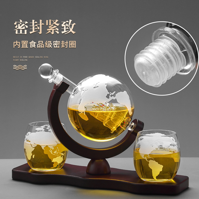 2025 Newest 3PC Glass Globe De – Decanter Globe Set Bewertung und Preis
