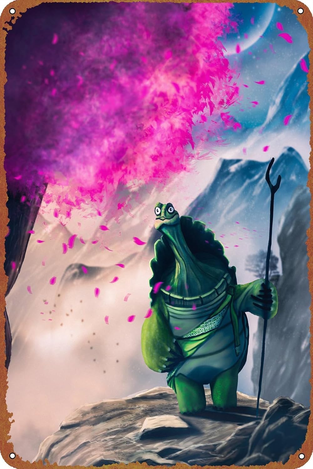 SDJVBPSD Master Oogway Poster  – Home Bar And Restaurant Bewertung und Preis