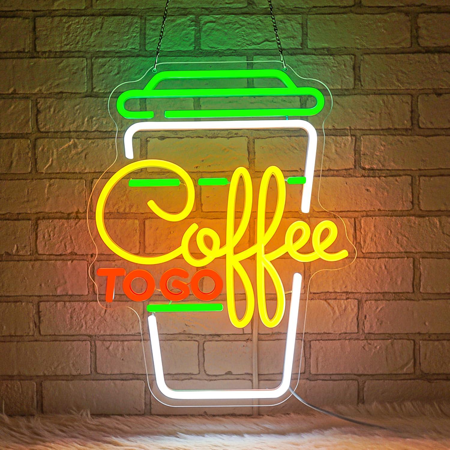 Coffee Neon Sign USB Dimmable  – Home Bar And Kitchen Bewertung und Preis