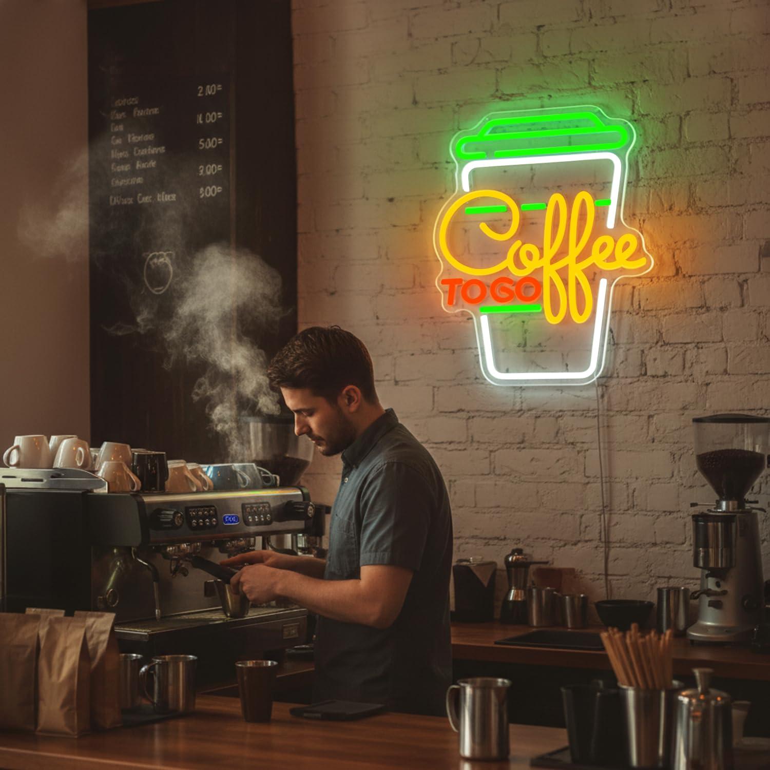 Coffee Neon Sign USB Dimmable  – Home Bar And Kitchen Bewertung und Preis