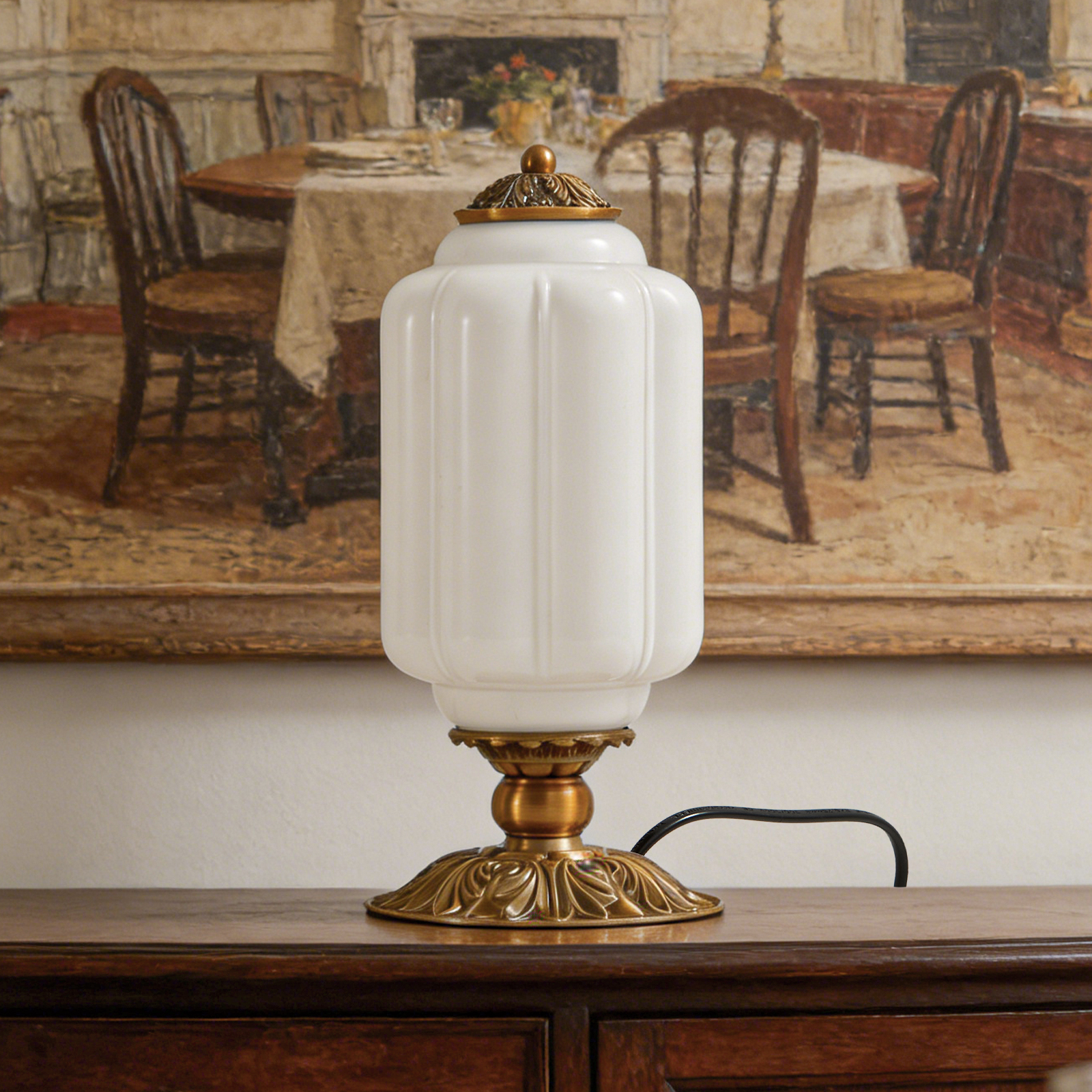 Nordic Vintage Milk Glass Tabl – Old Fashioned Glass Bewertung und Preis