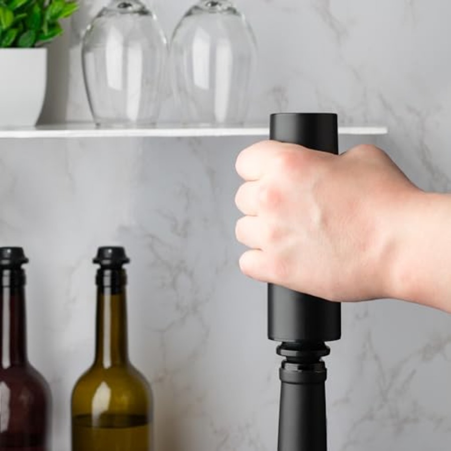 - Rechargeable Wine Saver Vacu – Wine Preservation Pump Bewertung und Preis