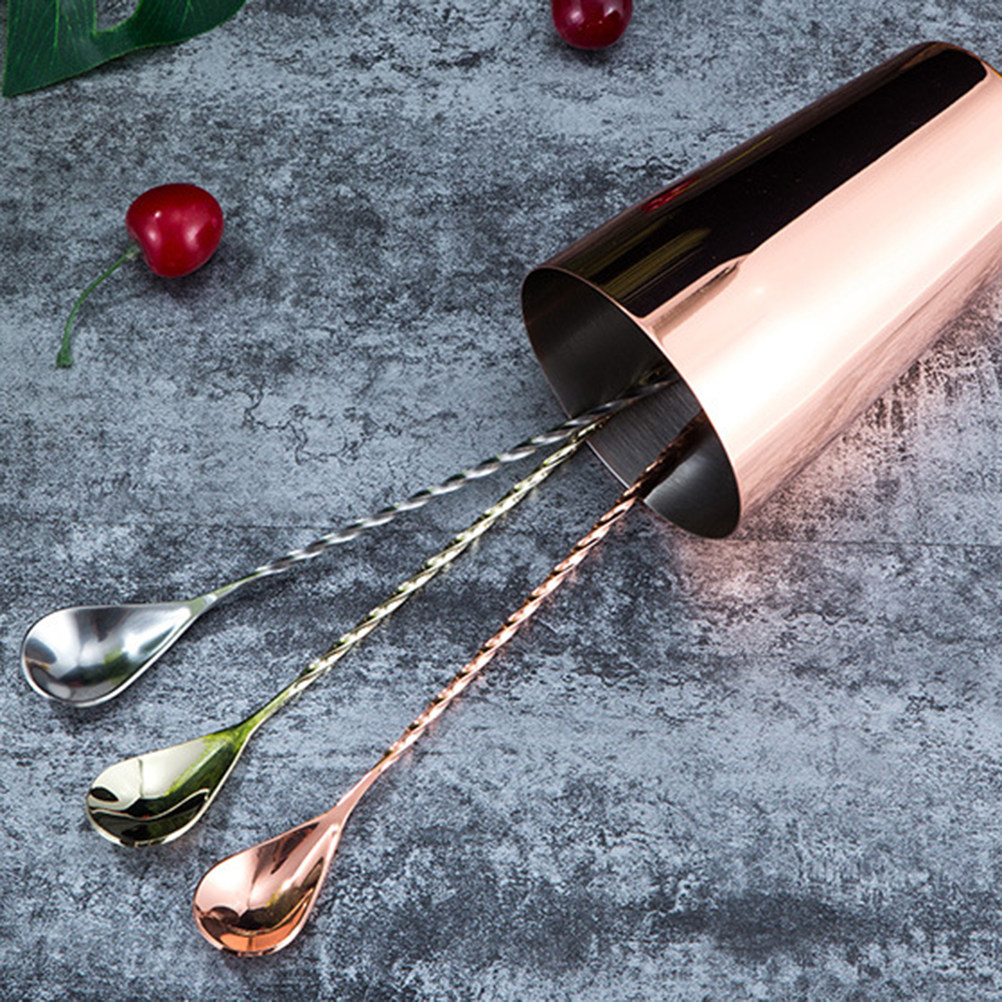 Stainless Steel Bar Spoon Long – Bar Spoon Twisted Bewertung und Preis