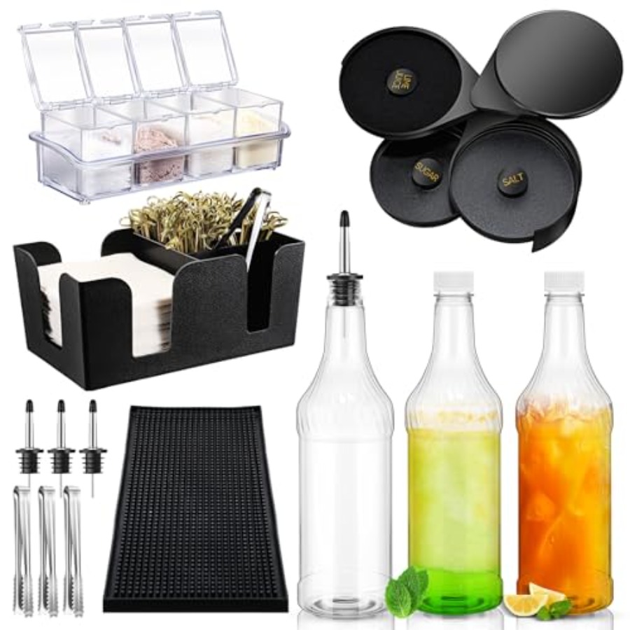 15 Pcs Bar Caddy Accessories 3 – Speed Pourer Cap Bewertung und Preis