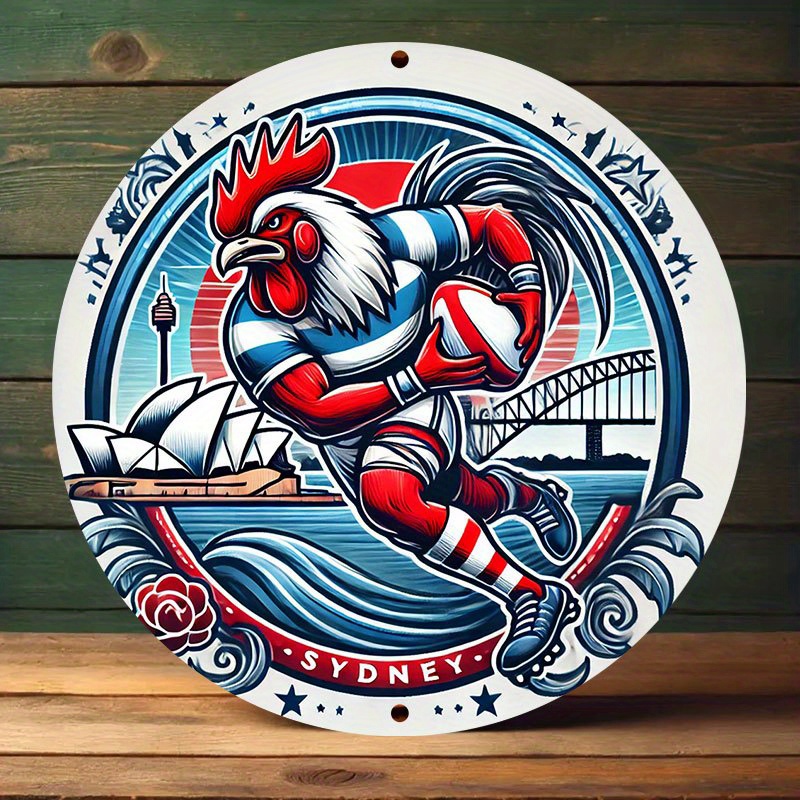 A vibrant Sydney Roosters wall – Home Bar Sydney Bewertung und Preis