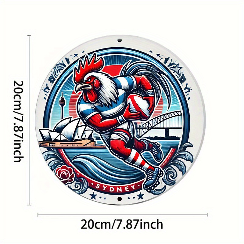 A vibrant Sydney Roosters wall – Home Bar Sydney Bewertung und Preis