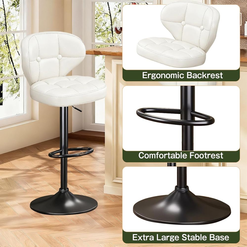 Bar Stools Set o 6, Adjustable – Home Bar And Counter Bewertung und Preis