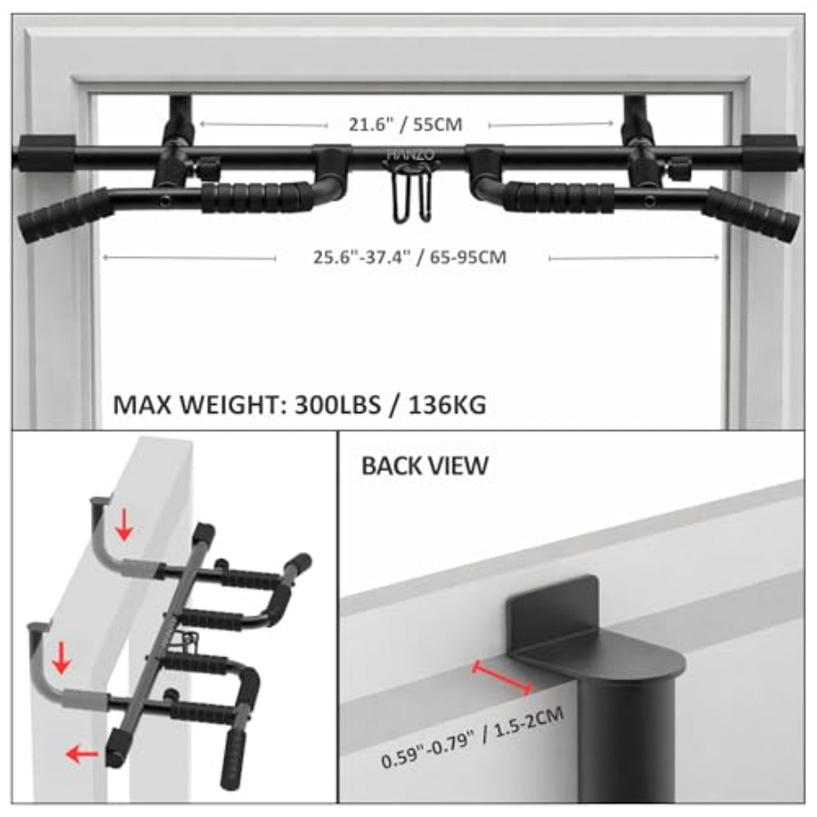 Doorway Pull Up Bar Set with S – Home Bar Set Bewertung und Preis