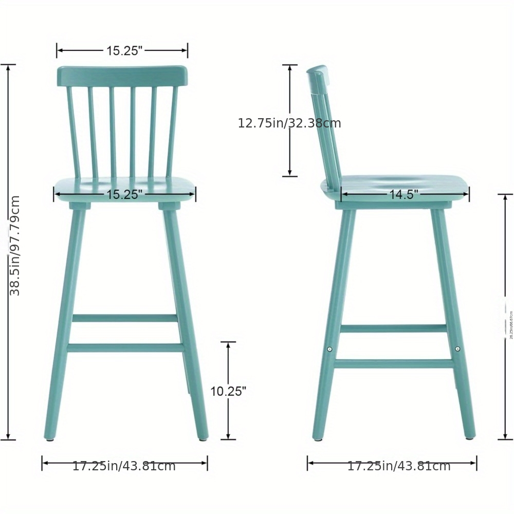 Bar Stools Set of 2, 26 Inch C – Home Bar And Counter Bewertung und Preis