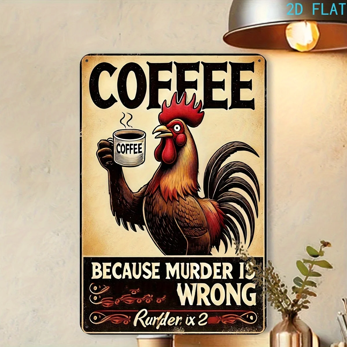 ,  Retro Humorous Coffee Roost – Home Bar And Coffee Bewertung und Preis