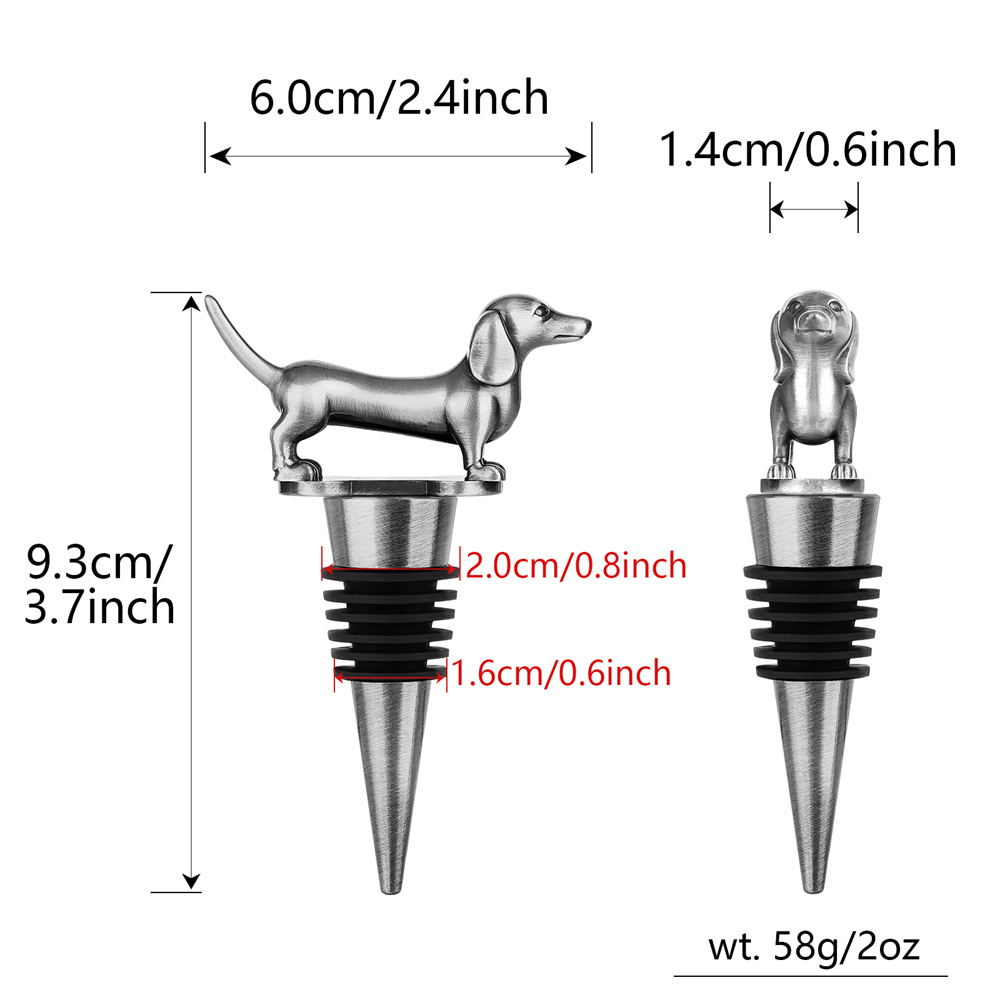 Wine Bottle Stopper Dachshund  – Wine Preservation Pump Bewertung und Preis