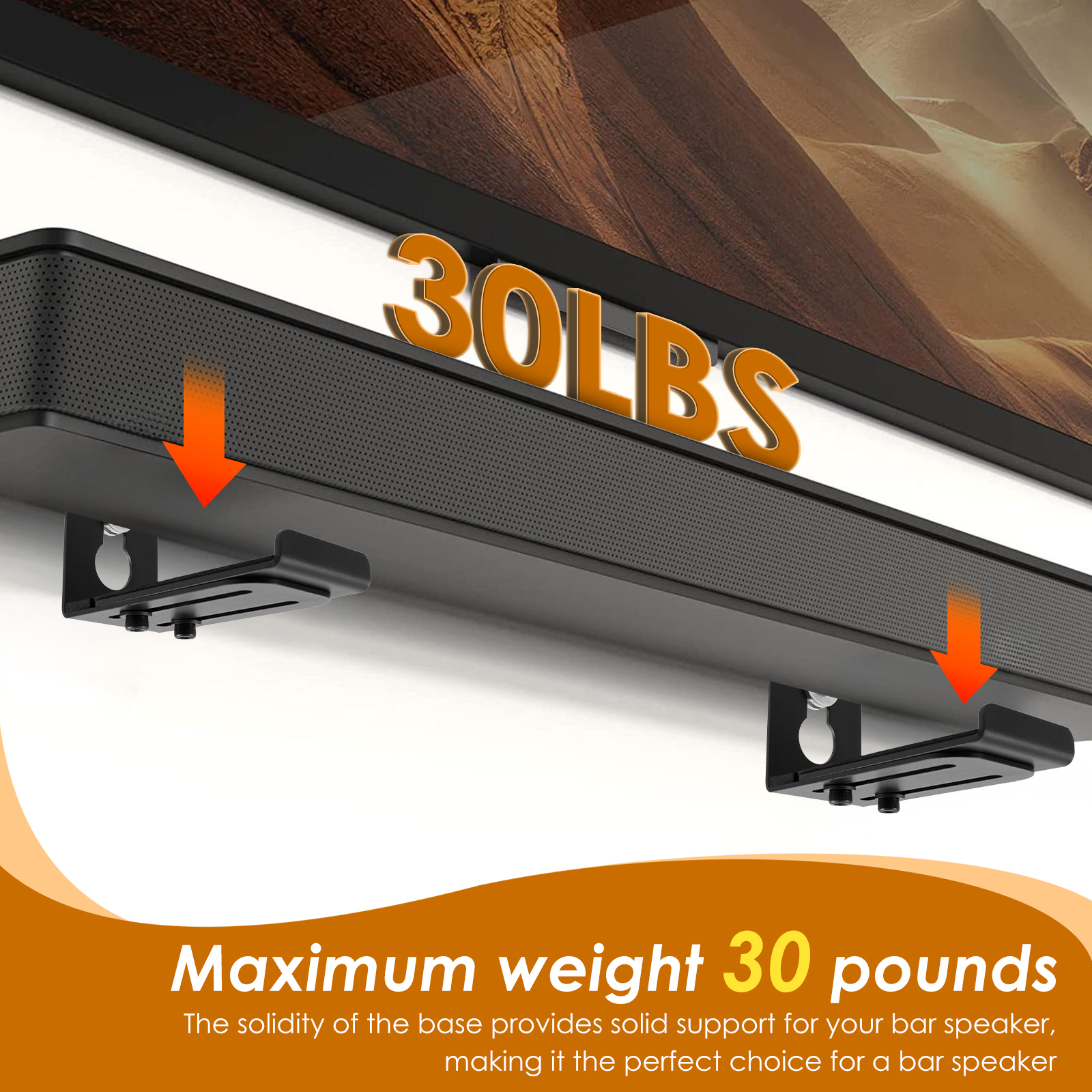 2Pcs Soundbar Speaker Stands W – Home Bar Set Bewertung und Preis