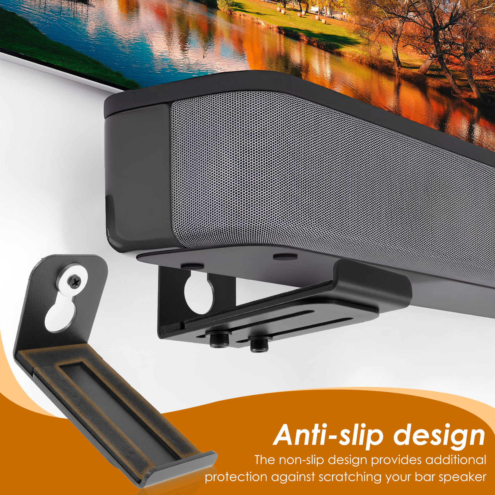 2Pcs Soundbar Speaker Stands W – Home Bar Set Bewertung und Preis