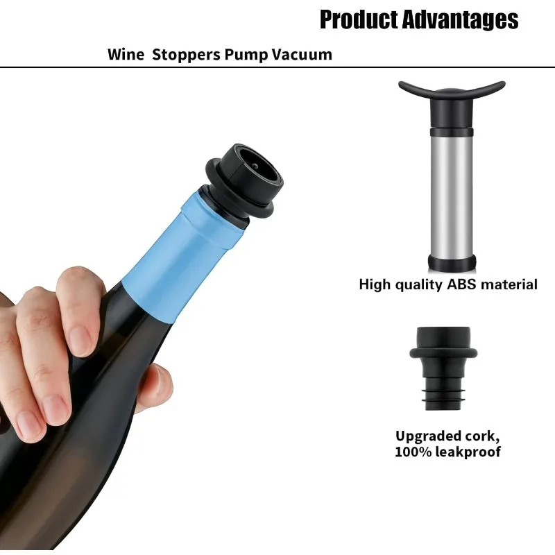 Wine Saver Vacuum Stoppers,Vac – Speed Pourer Cap Bewertung und Preis