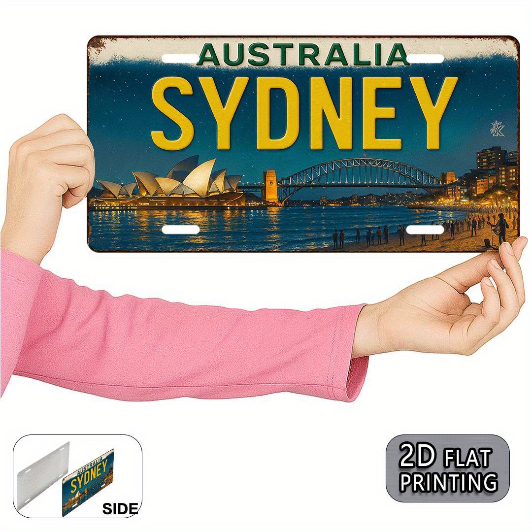 Australia Sydney License Plate – Home Bar Sydney Bewertung und Preis