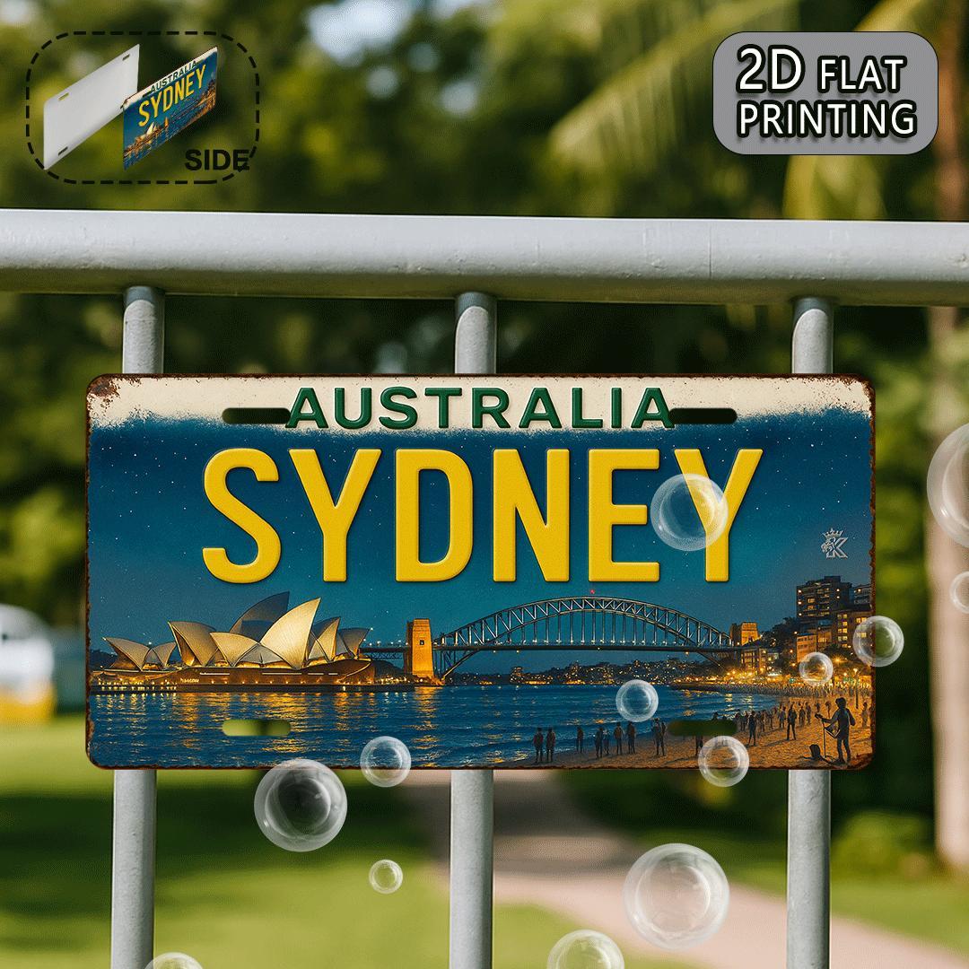 Australia Sydney License Plate – Home Bar Sydney Bewertung und Preis