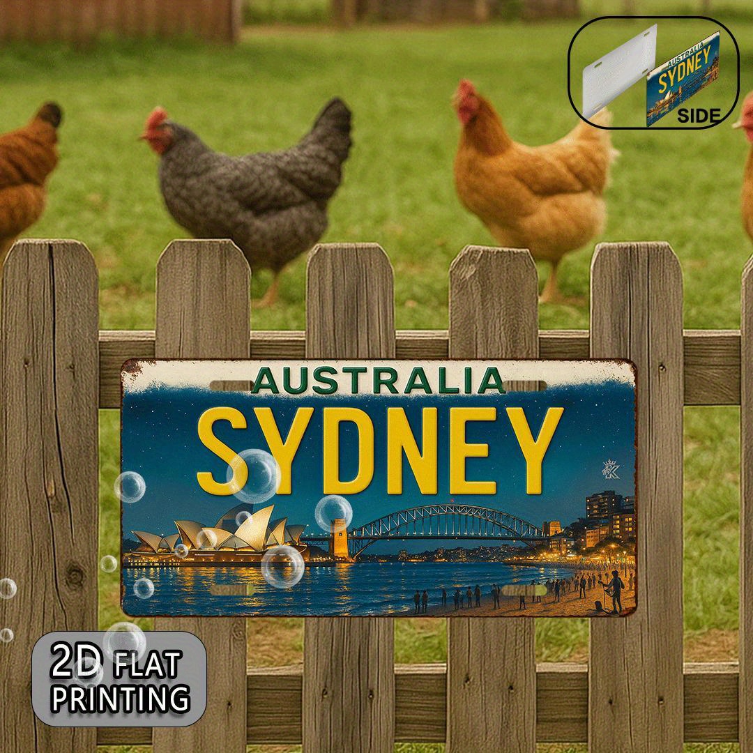 Australia Sydney License Plate – Home Bar Sydney Bewertung und Preis