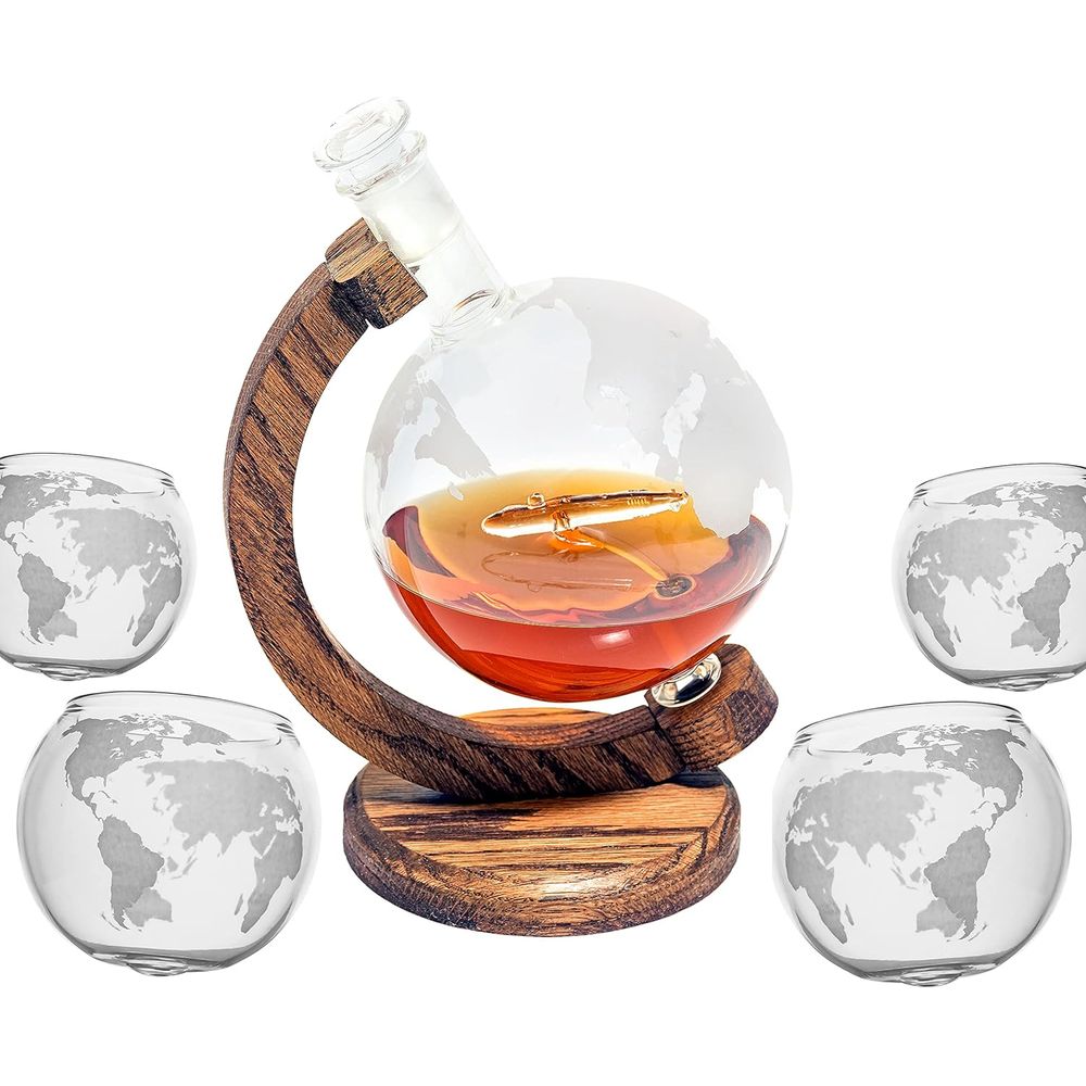 Submarine Decanter Set, Globe  – Decanter Globe Set Bewertung und Preis