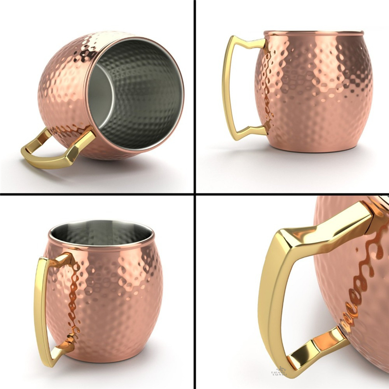 1pcs 550ml Moscow Mule Copper  – Mule Copper Mug Bewertung und Preis