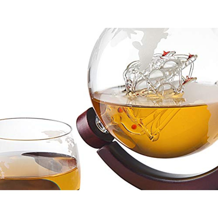 Whiskey Decanter Globe Set wit – Decanter Globe Set Bewertung und Preis