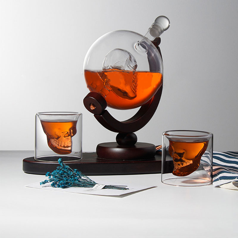Skull Globe Whiskey Decanter S – Decanter Globe Set Bewertung und Preis