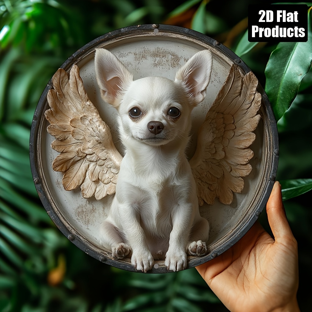 2D Flat, 1pc, Chihuahua Theme, – Home Bar And Kitchen Bewertung und Preis