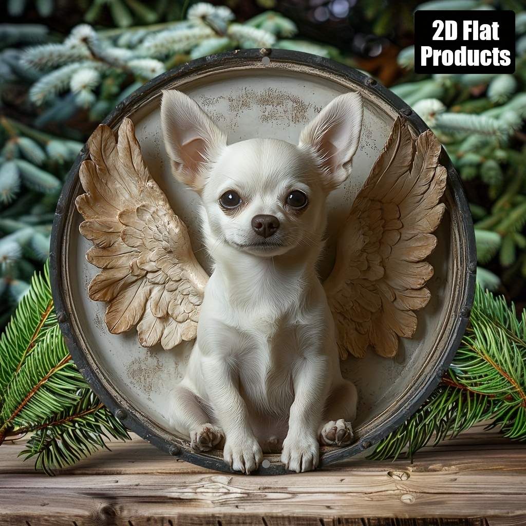 2D Flat, 1pc, Chihuahua Theme, – Home Bar And Kitchen Bewertung und Preis