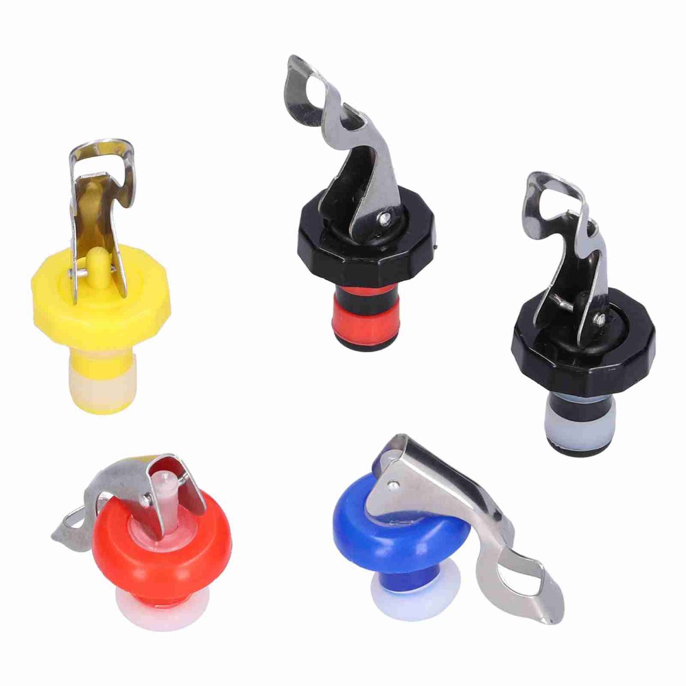 5pcs Silicone Wine Bottle Plug – Wine Preservation Pump Bewertung und Preis