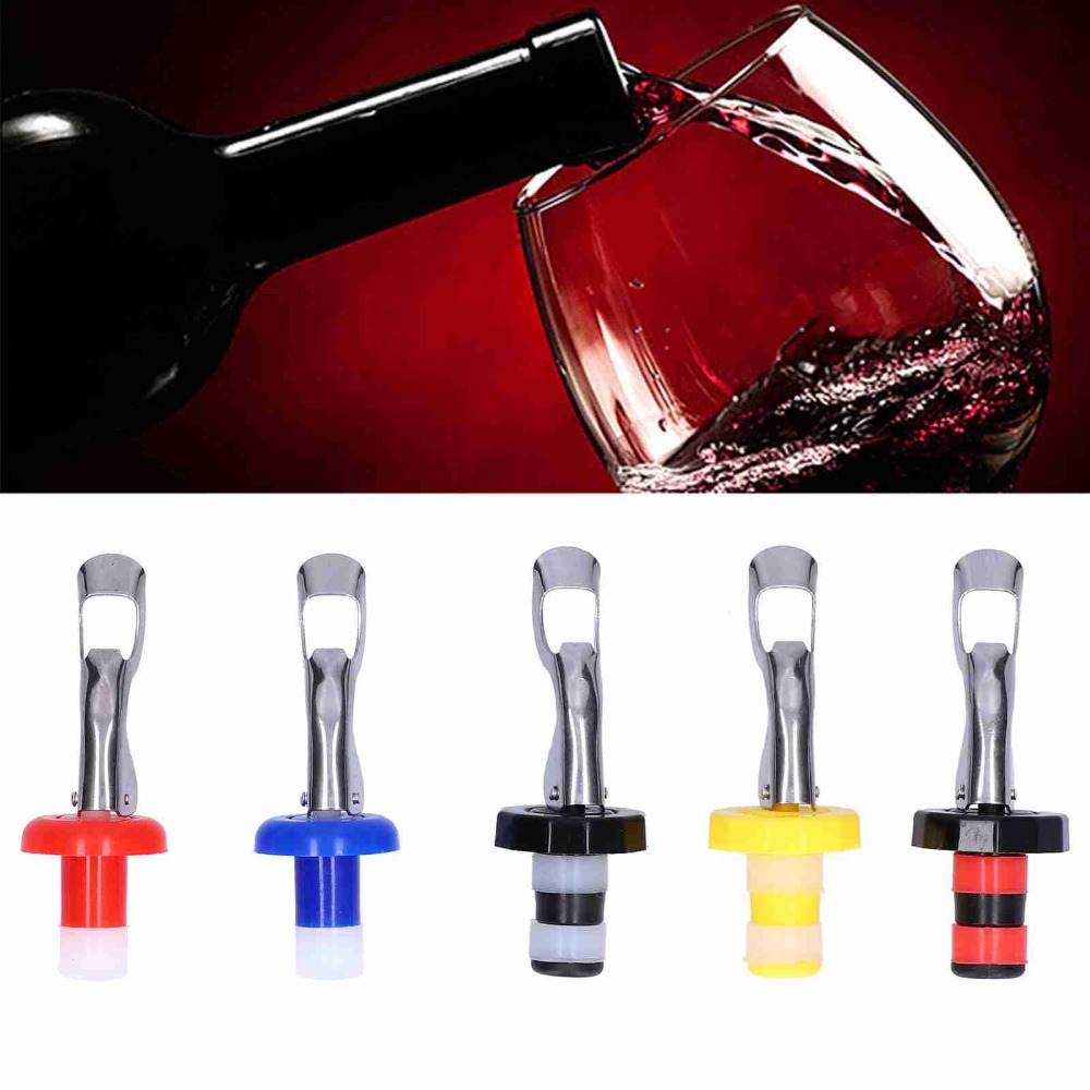 5pcs Silicone Wine Bottle Plug – Wine Preservation Pump Bewertung und Preis