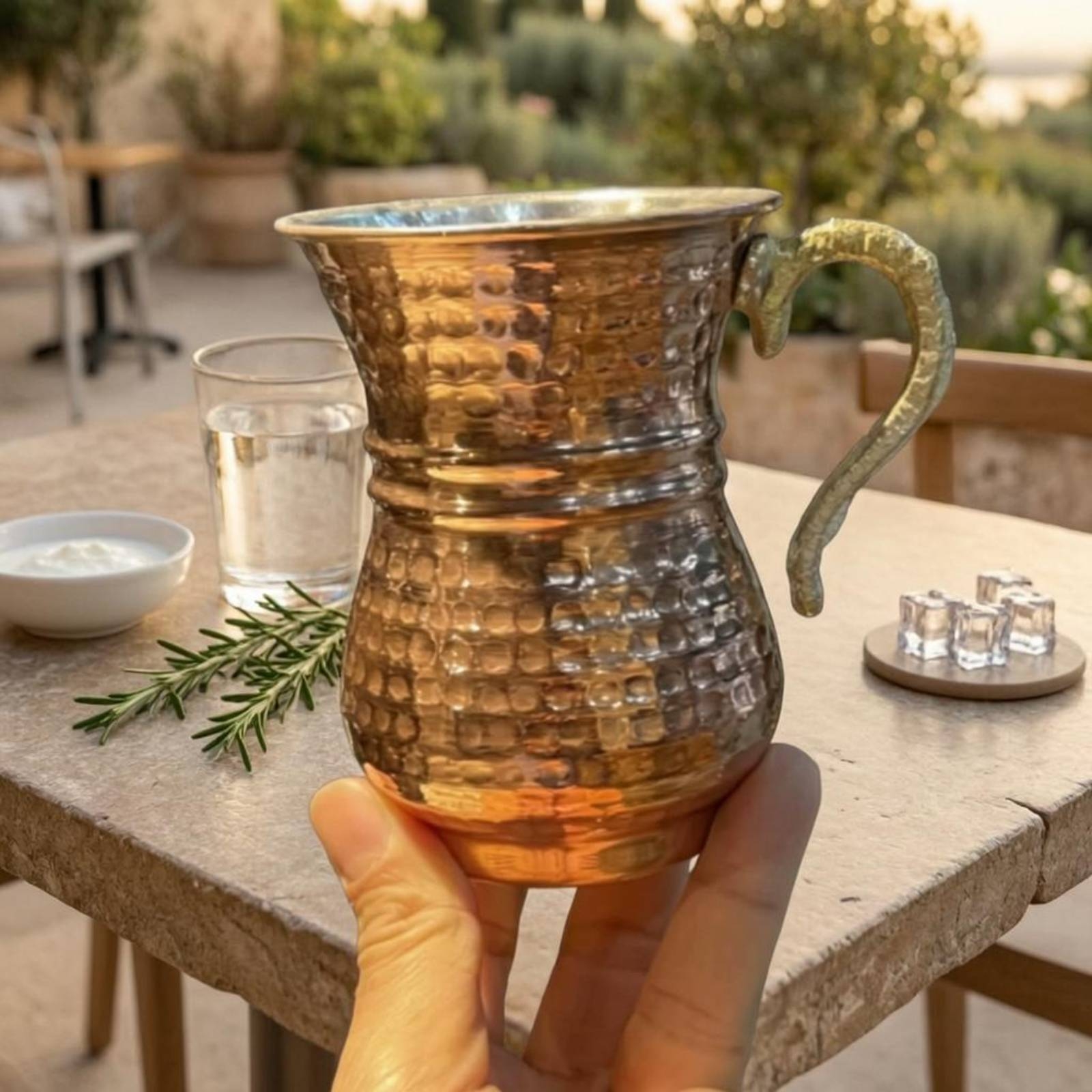 Metal Cup with Handle Flared R – Mule Copper Mug Bewertung und Preis