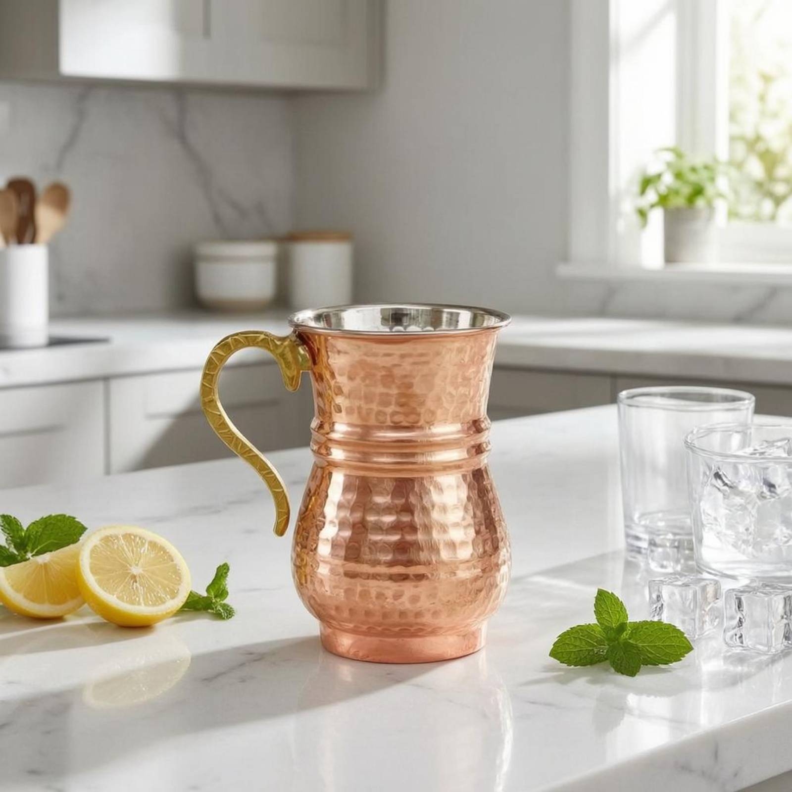 Metal Cup with Handle Flared R – Mule Copper Mug Bewertung und Preis
