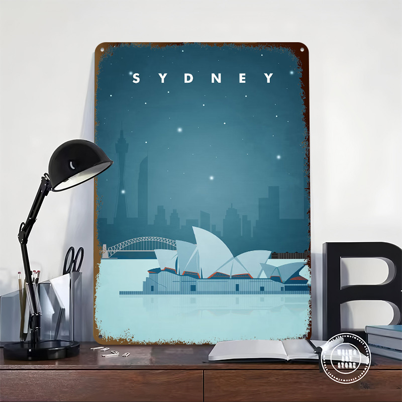 Sydney Travel Poster Customize – Home Bar Sydney Bewertung und Preis