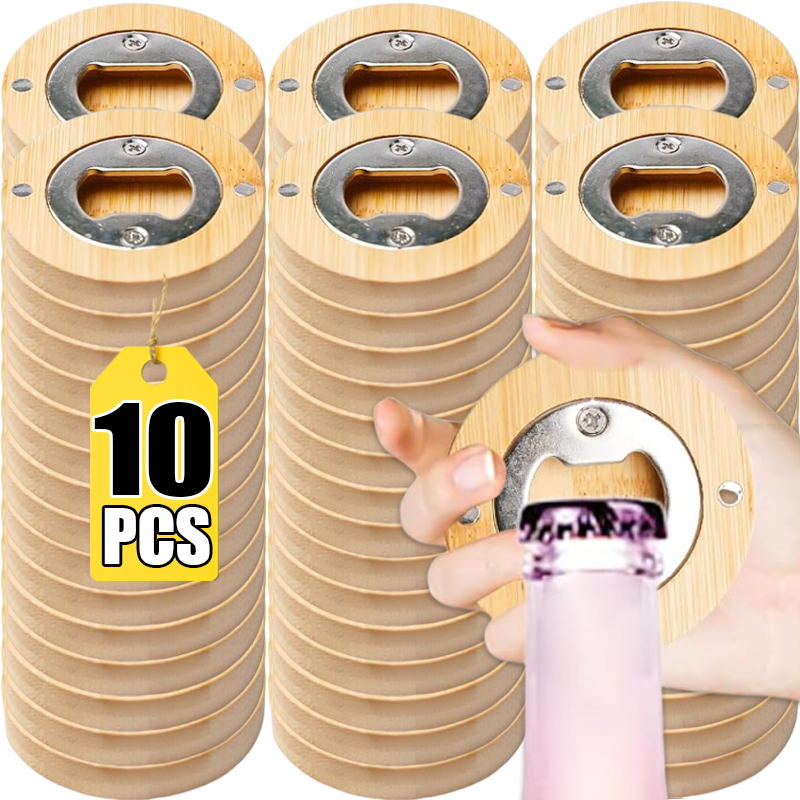 10/1pcs Magnetic Bamboo Bottle – Home Bar And Fridge Bewertung und Preis