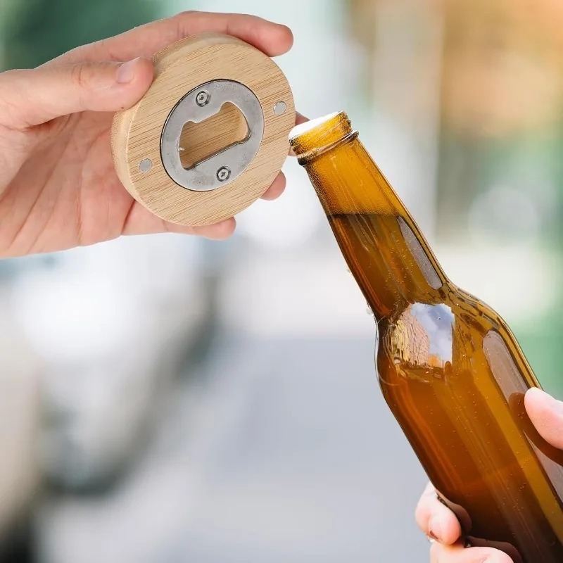 10/1pcs Magnetic Bamboo Bottle – Home Bar And Fridge Bewertung und Preis