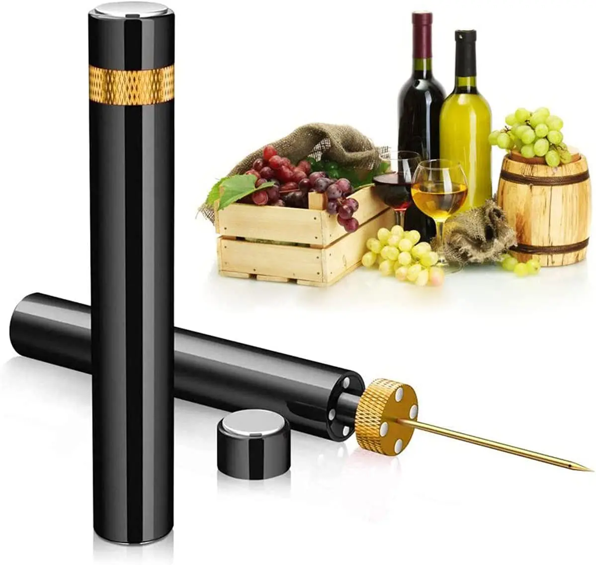 Red Wine Bottle Opener Air Pre – Wine Preservation Pump Bewertung und Preis