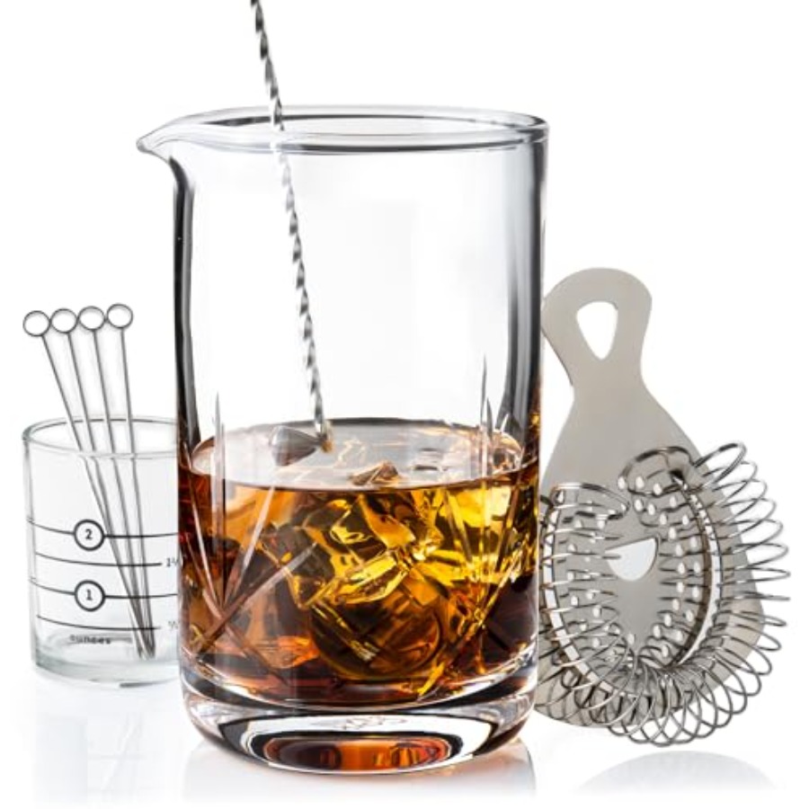 Cocktail Mixing Glass, Old Fas – Home Bar Set Bewertung und Preis
