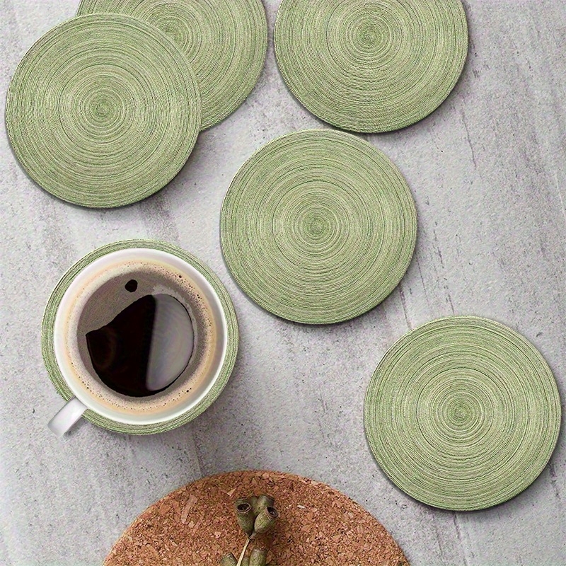6pcs 4in Round Retro Green Gro – Home Bar Setup Bewertung und Preis